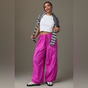 Daily Practice by Anthropologie Base Jump Parachute Pants Womens Size L
